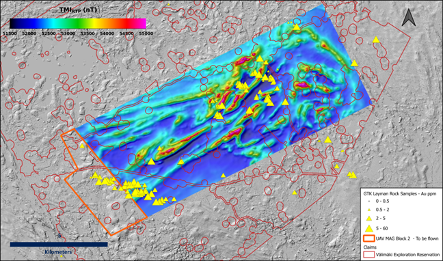 CONQUEST RESOURCES PROVIDES EXPLORATION UPDATE AT THE VALIMAKI GOLD PROJECT, FINLAND