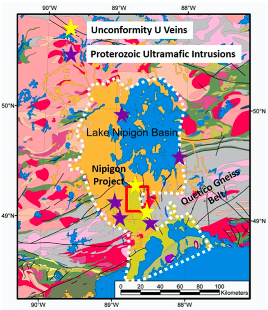 Uranium Veins of the Quetico Gneiss Belt